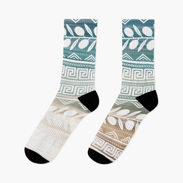 Item preview, Greek Island Inspired Design Aqua Sand White designed and sold by Yiorgos Designs.