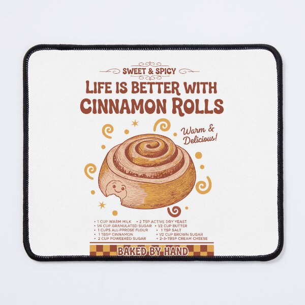 Item preview, Breakfast Life Is Better With Cinnamon Rolls designed and sold by LuminOrb.