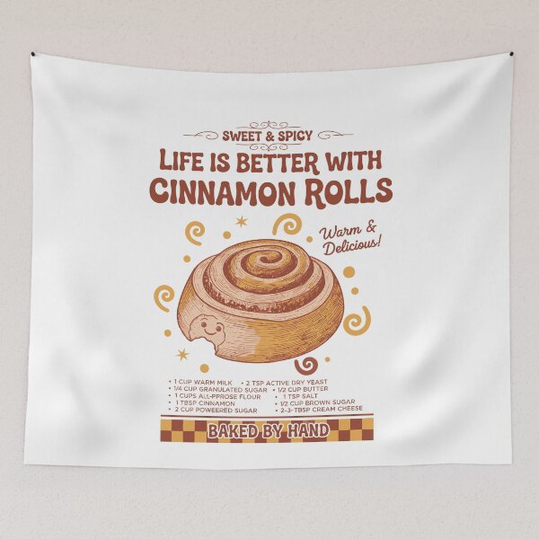 Item preview, Breakfast Life Is Better With Cinnamon Rolls designed and sold by LuminOrb.