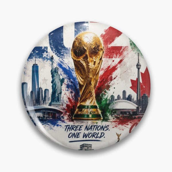 Item preview, 2026 World Football Championship Poster | USA Canada Mexico Soccer Fan Art | International Football Wall Decor designed and sold by Hadebest-Design.