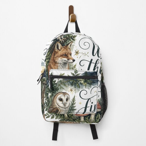 Item preview, Find Me Where The Wild Things Are Forest Animals Moonlight Art designed and sold by Luna-Flow.