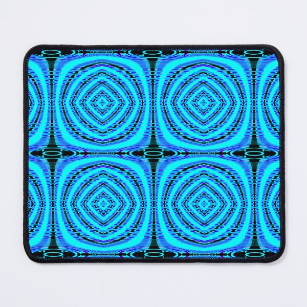 Item preview, Abstract Pattern "A turquoise-blue glow" designed and sold by Gluecknika.