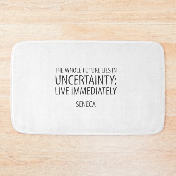 Artikelvorschau, Seneca Stoische Philosophie – Die ganze Zukunft liegt in Ungewissheit_ lebe sofort – Seneca entworfen und verkauft von Inspirationmotivation.