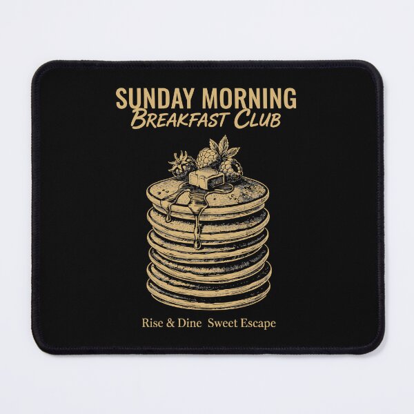 Item preview, Breakfast Sunday Morning Breakfast Club Funny designed and sold by LuminOrb.