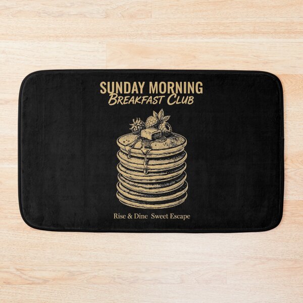 Item preview, Breakfast Sunday Morning Breakfast Club Funny designed and sold by LuminOrb.