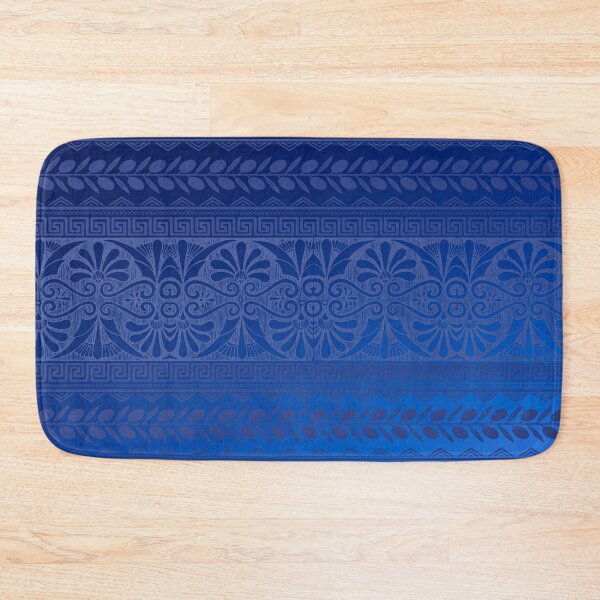 Item preview, Greek Keys Blue Navy Fade  designed and sold by Yiorgos Designs.