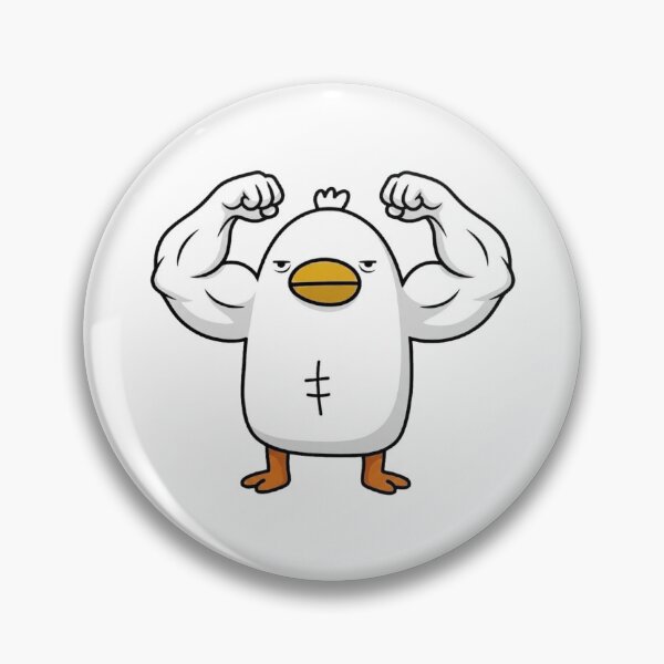 Item preview, Feathered Powerhouse – Strong Chicken Bodybuilder Cartoon Design designed and sold by Charonde.