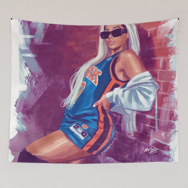 Item preview, Stephanie Santiago Go Knicks! designed and sold by markclarkii.