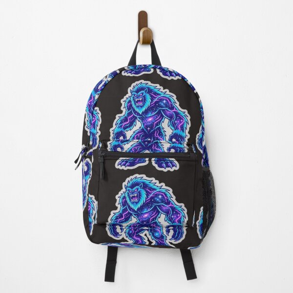 Item preview, Cosmic Galaxy Yeti Roaring Gaming Beast designed and sold by MagsMarC.