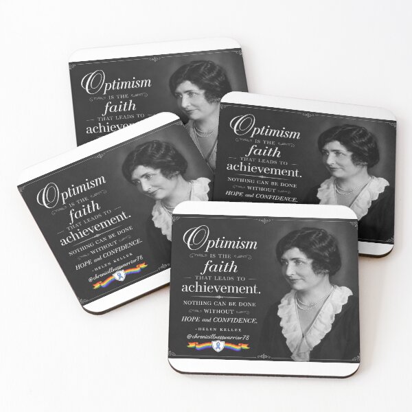 Item preview, Optimism by Helen Keller designed and sold by CIW78.