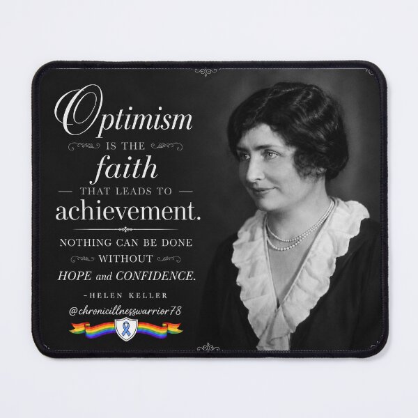 Item preview, Optimism by Helen Keller designed and sold by CIW78.