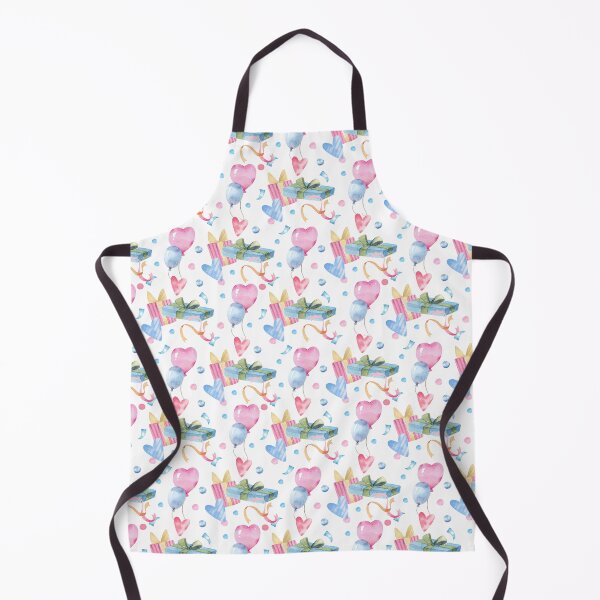 Item preview, Watercolor Birthday Gifts & Balloons Pattern designed and sold by SashaZinch.