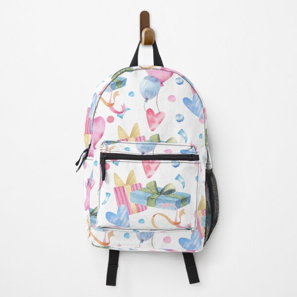 Item preview, Watercolor Birthday Gifts & Balloons Pattern designed and sold by White Rabbit Design .