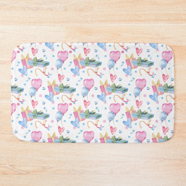Item preview, Watercolor Birthday Gifts & Balloons Pattern designed and sold by White Rabbit Design .