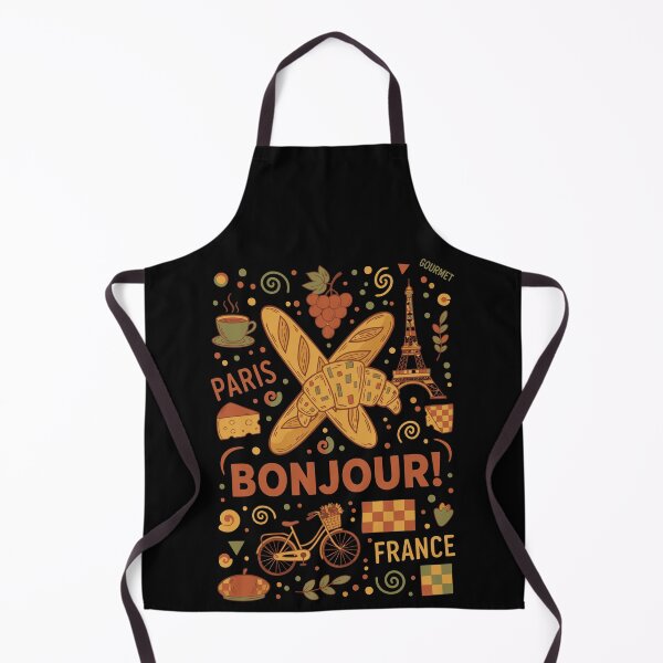 Item preview, Breakfast Bonjour Paris France Brunch Coffee Food designed and sold by LuminOrb.