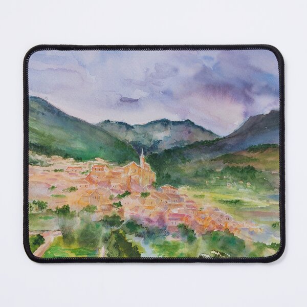 Item preview, Mallorca in watercolor designed and sold by ReelMe.