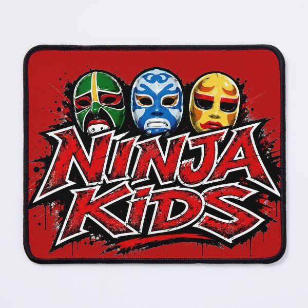 Item preview, The classic Ninja Kids set with its iconic masks designed and sold by killem667.