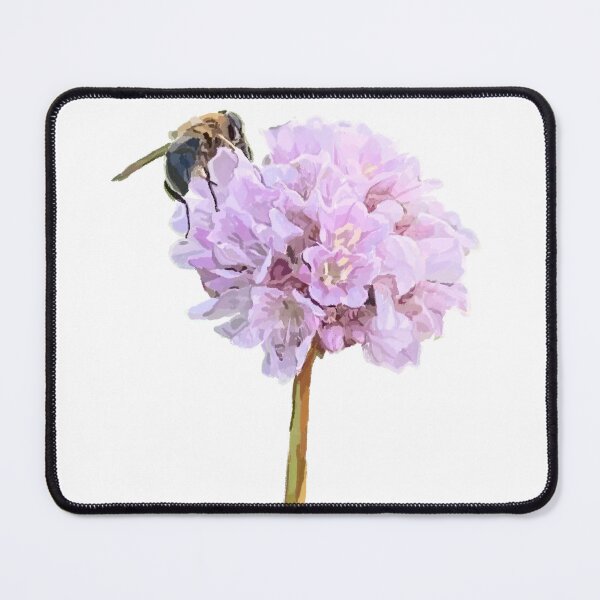 Item preview, Bee on an allium flower designed and sold by synestheteco.
