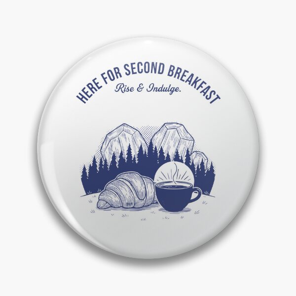 Item preview, Breakfast Second Breakfast Rise And Indulge designed and sold by LuminOrb.