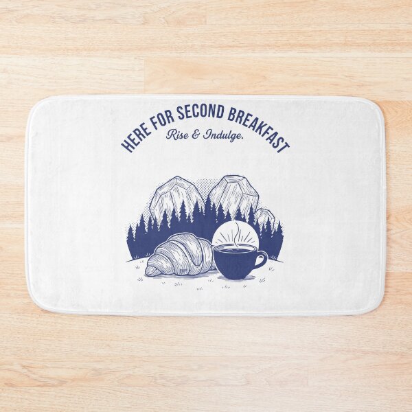 Item preview, Breakfast Second Breakfast Rise And Indulge designed and sold by LuminOrb.