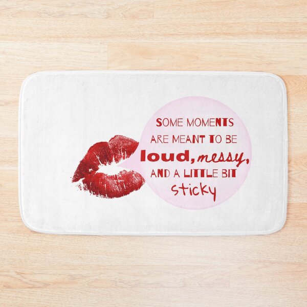 Item preview, Loud, Messy, Sticky – Red Lips Bubble Gum Design designed and sold by Soleil's Collective.