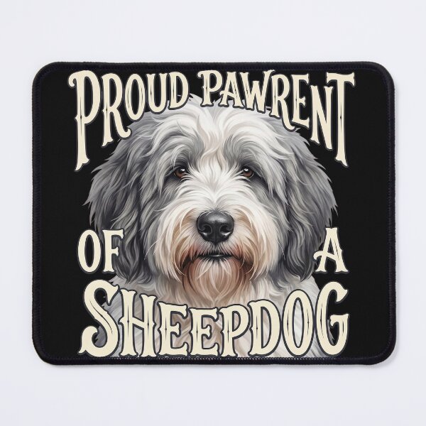 Item preview, Old English Sheepdog designed and sold by The Quiet Canvas By Jacky.