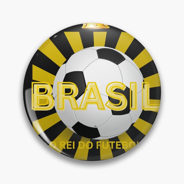 Item preview, Brasil O Rei Do Futebol Premium Black Gold Football T-Shirt designed and sold by InkSpark5.