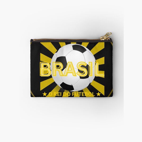 Item preview, Brasil O Rei Do Futebol Premium Black Gold Football T-Shirt designed and sold by InkSpark5.