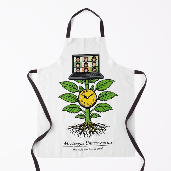 Item preview, Meetingus Unnecessarius Funny Office Plant Surreal Botanical Print Coworker Gift designed and sold by Print Loft.