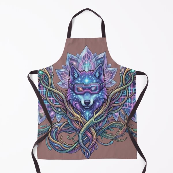 Item preview, Cosmic Galaxy Wolf Mythical Winged Celestial Beast designed and sold by Dream Weave Studio.
