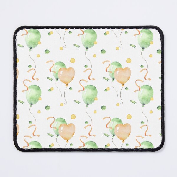 Item preview, Pastel Birthday Balloons Watercolor Pattern designed and sold by SashaZinch.