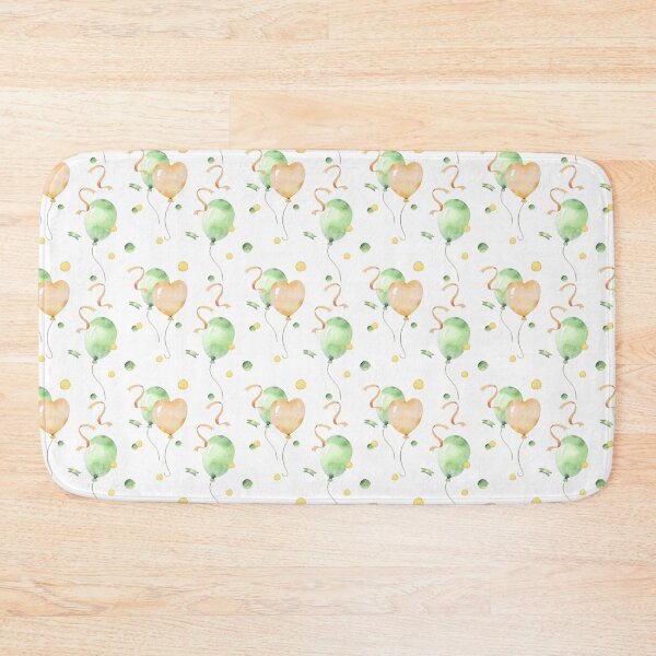 Item preview, Pastel Birthday Balloons Watercolor Pattern designed and sold by SashaZinch.
