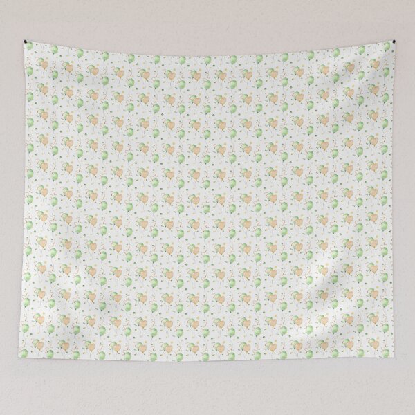 Item preview, Pastel Birthday Balloons Watercolor Pattern designed and sold by SashaZinch.