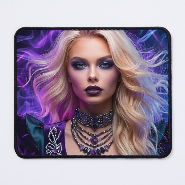Item preview, Mystic Purple Neon - Enchanted Amethyst Glamour designed and sold by ToxicInkArt.