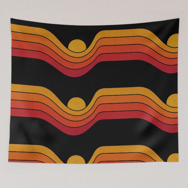 Item preview, Vintage Warm Wave designed and sold by AbbeyThorn.