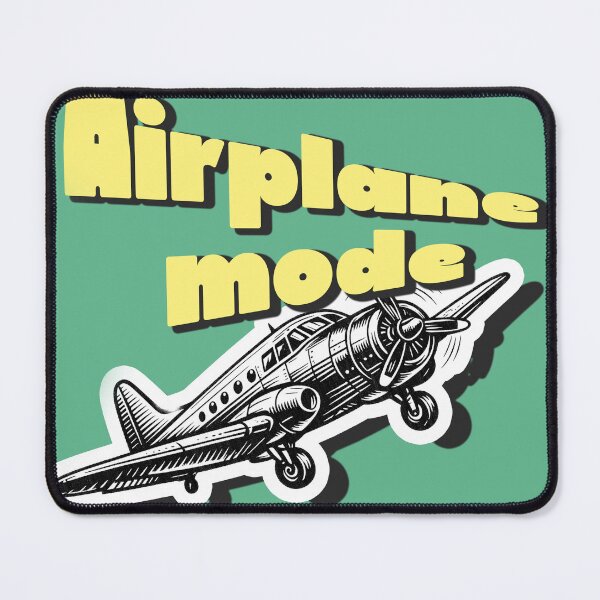 Item preview, Airplane Mode Digital Detox Introvert Travel Mental Health designed and sold by StudioAyinla.