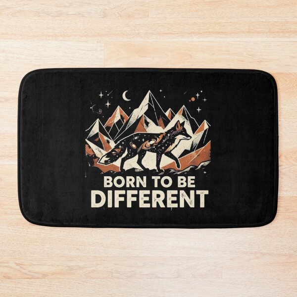 Item preview, Born to Be Different – Cosmic Wolf Design designed and sold by Dogandesighn.