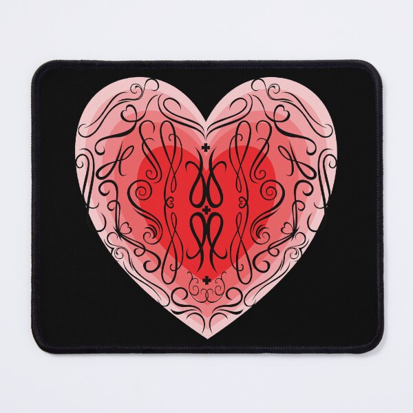 Item preview, Vintage heart in a scrolling style, romantic ornament design designed and sold by MiPa78.