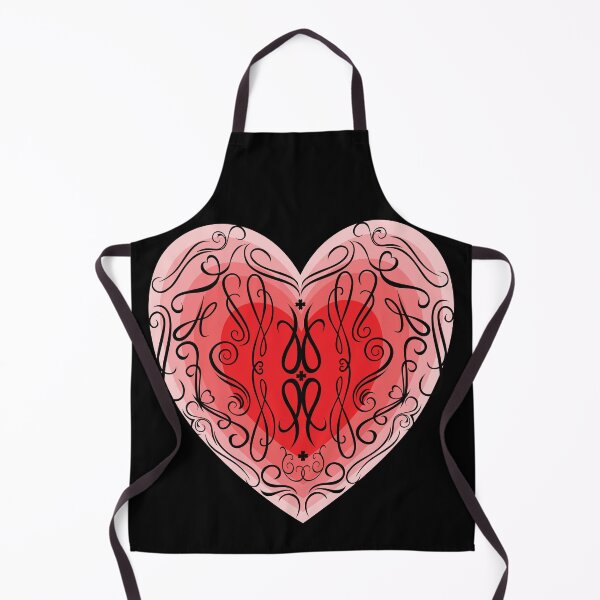 Item preview, Vintage heart in a scrolling style, romantic ornament design designed and sold by MiPa78.