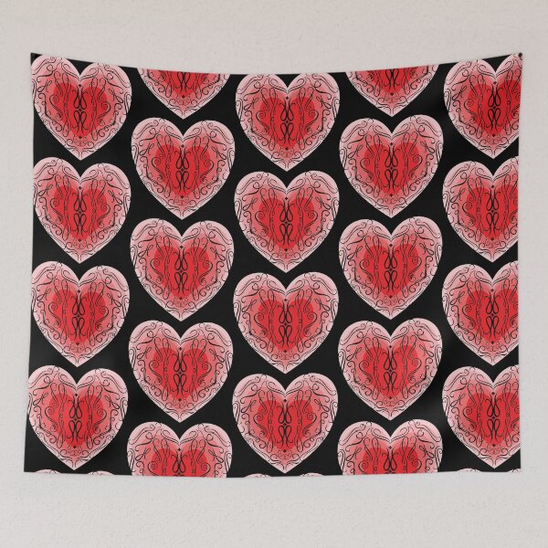 Item preview, Vintage heart in a scrolling style, romantic ornament design designed and sold by MiPa78.