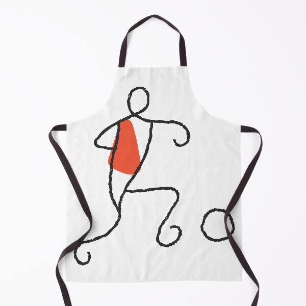 Item preview, Minimalist Football Player World Cup Print designed and sold by missbobbit.