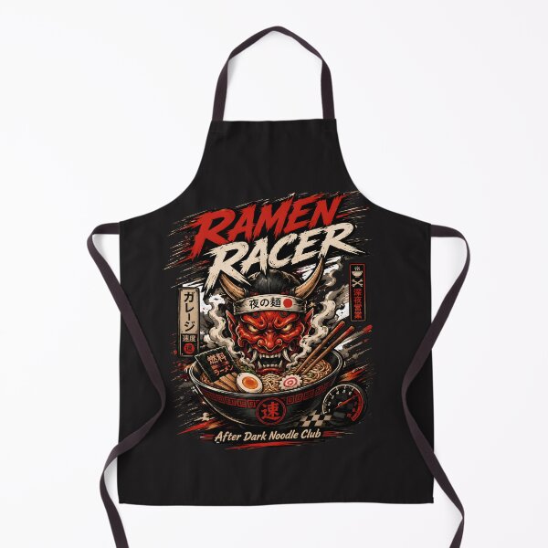 Item preview, Ramen Racer After Dark Noodle Shirt designed and sold by SRY DESIGN.