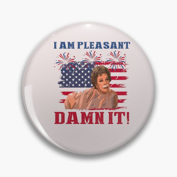 Item preview, I Am Pleasant Damn -It-Ouiser-Magnolias 4th Of July Patriotic designed and sold by fangirloverjesu.