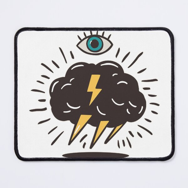 Item preview, Thunderstorm Brain All Seeing Eye designed and sold by BeYourself2026.