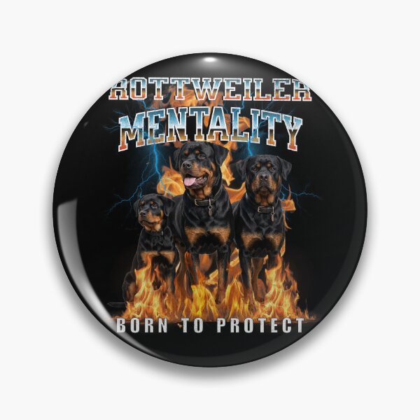 Item preview, Rottweiler Mentality Born To Protect – Loyal Guardian Dog Breed Gift designed and sold by HoshisWorld2018.