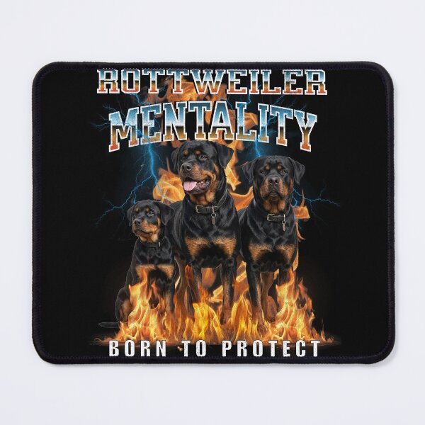 Item preview, Rottweiler Mentality Born To Protect – Loyal Guardian Dog Breed Gift designed and sold by HoshisWorld2018.