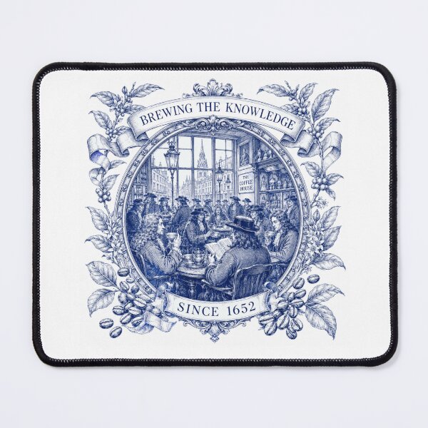Item preview, Vintage Coffee House Knowledge. designed and sold by BrewmarkStudio.