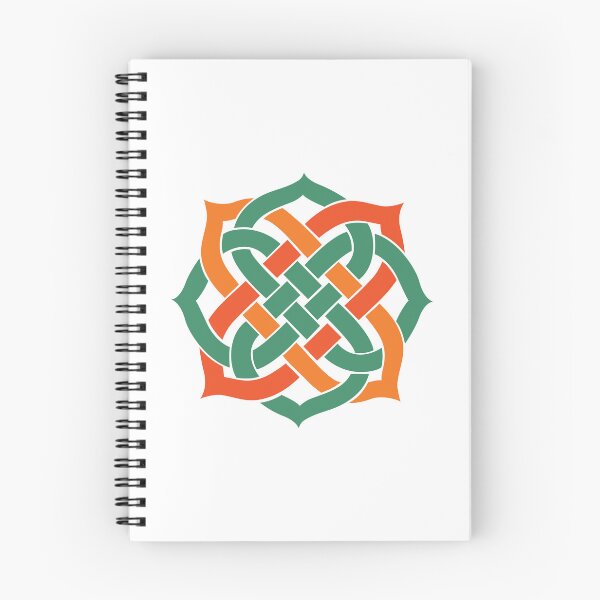 Item preview, Geometric Celtic Knot Interlocking Abstract Graphic Art designed and sold by FlatInkStudio.