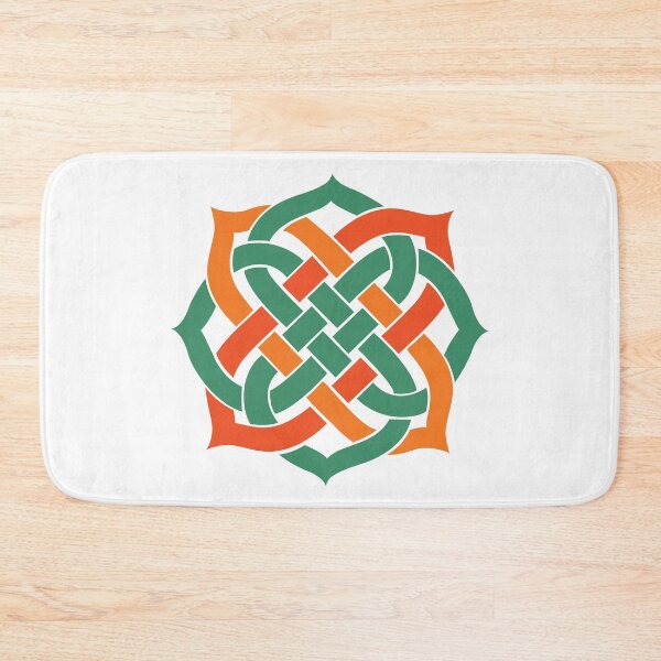 Item preview, Geometric Celtic Knot Interlocking Abstract Graphic Art designed and sold by FlatInkStudio.