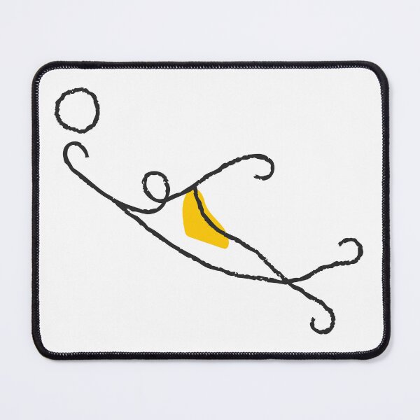 Item preview, Minimalist Football Player World Cup Print designed and sold by missbobbit.